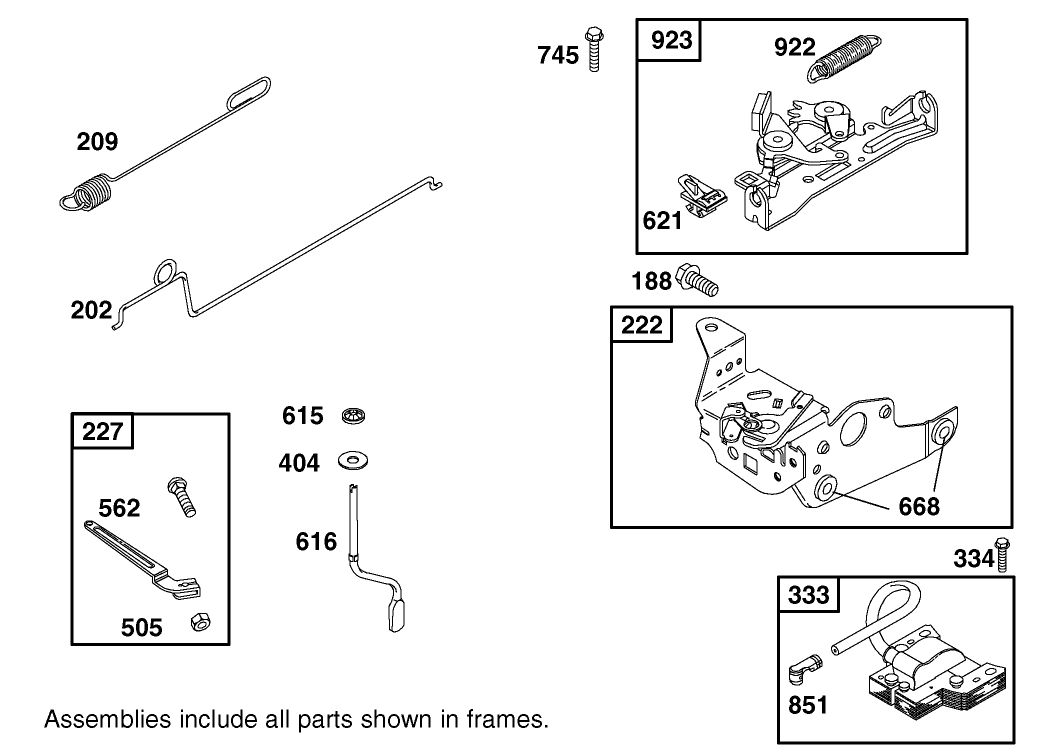 Governor Assembly Briggs And Stratton Model 12f802-1770-B1