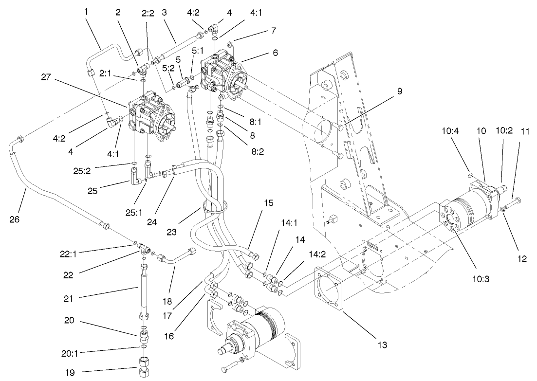 Traction Hydraulics Assembly