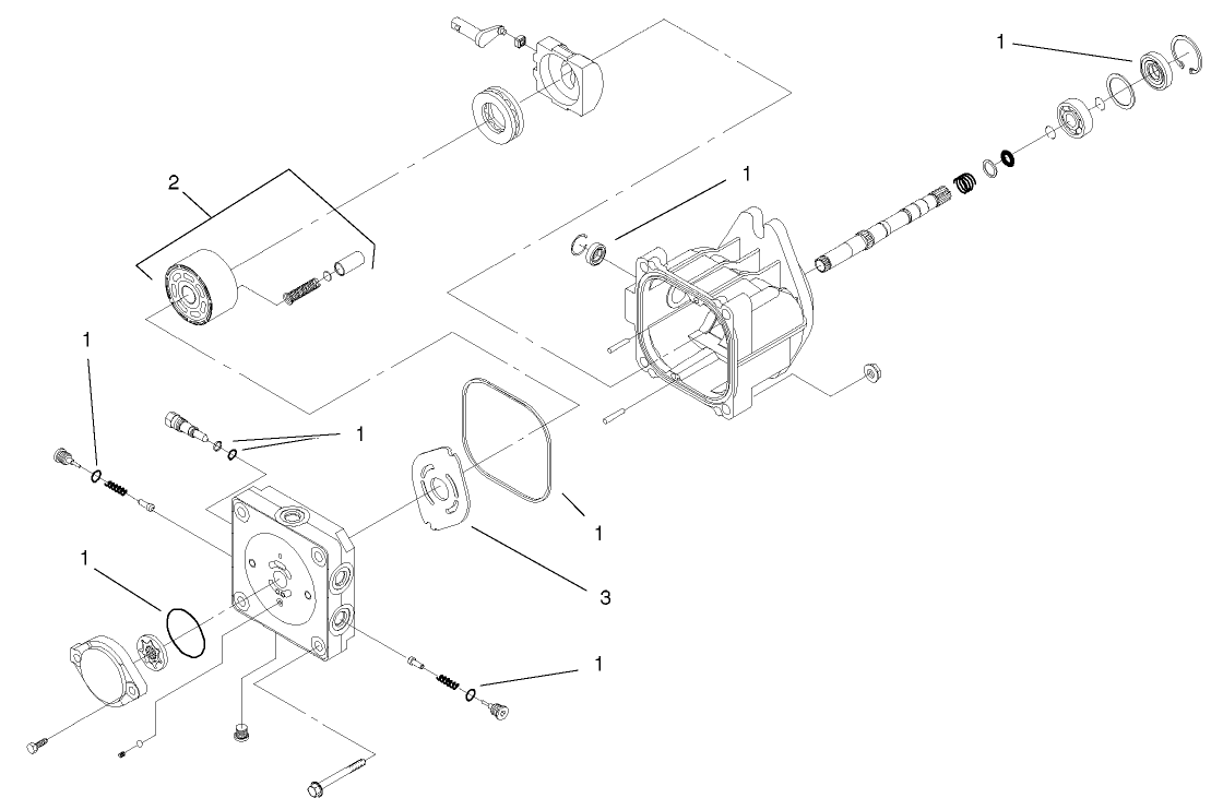 Hydraulic Pump Assemblies 98-8432 & 98-8431