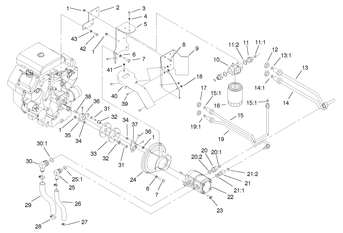 Hydraulic Pump Assembly
