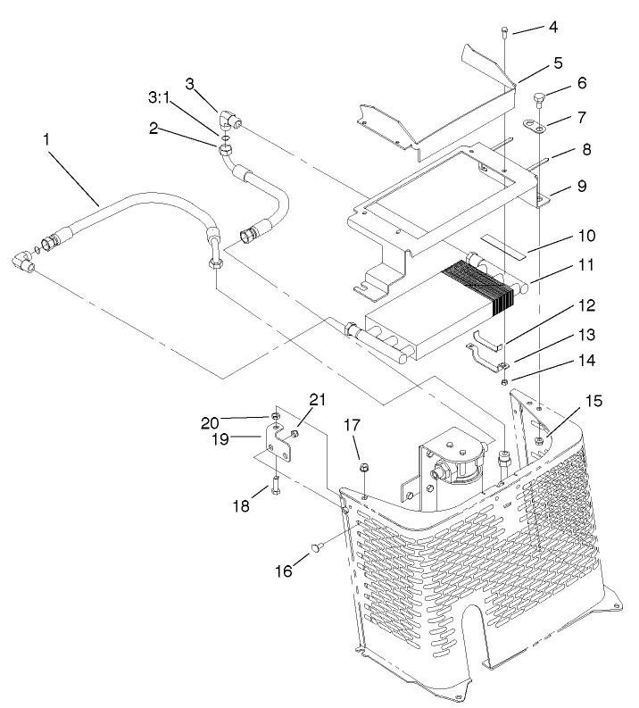 Hydraulic Cooler Assembly