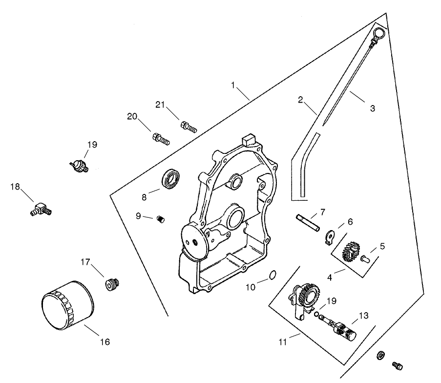 Oil Pan/lubrication (ch20s 64656 Kohler)