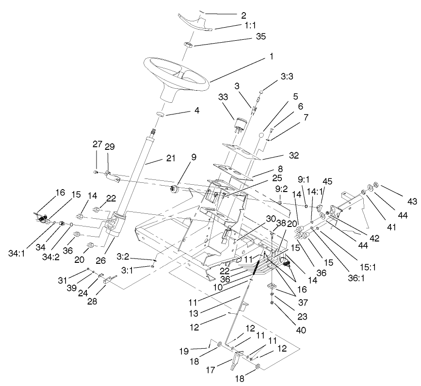 Steering Tower Assembly