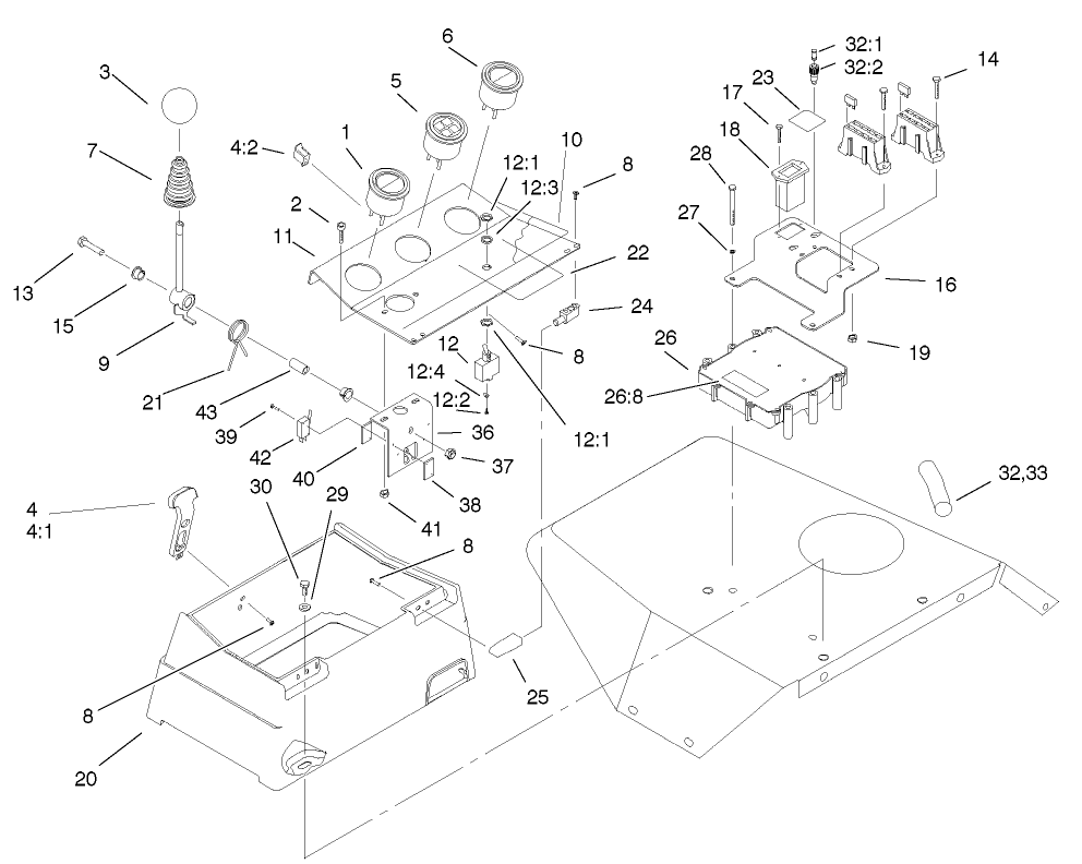 Control Console Assembly