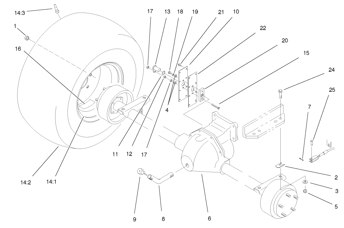 Front Axle Assembly