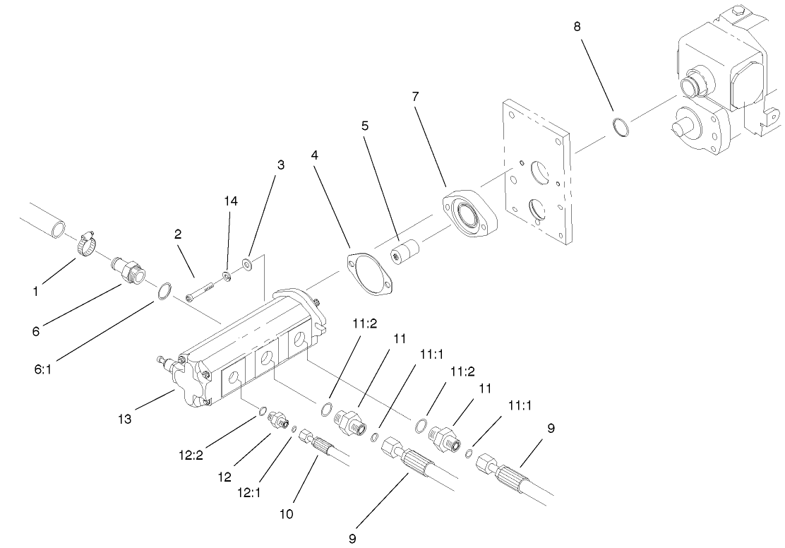 Gear Pump Installation Assembly