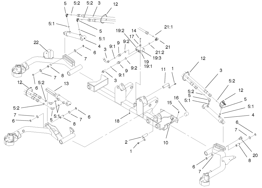 Front Lift Circuit Assembly