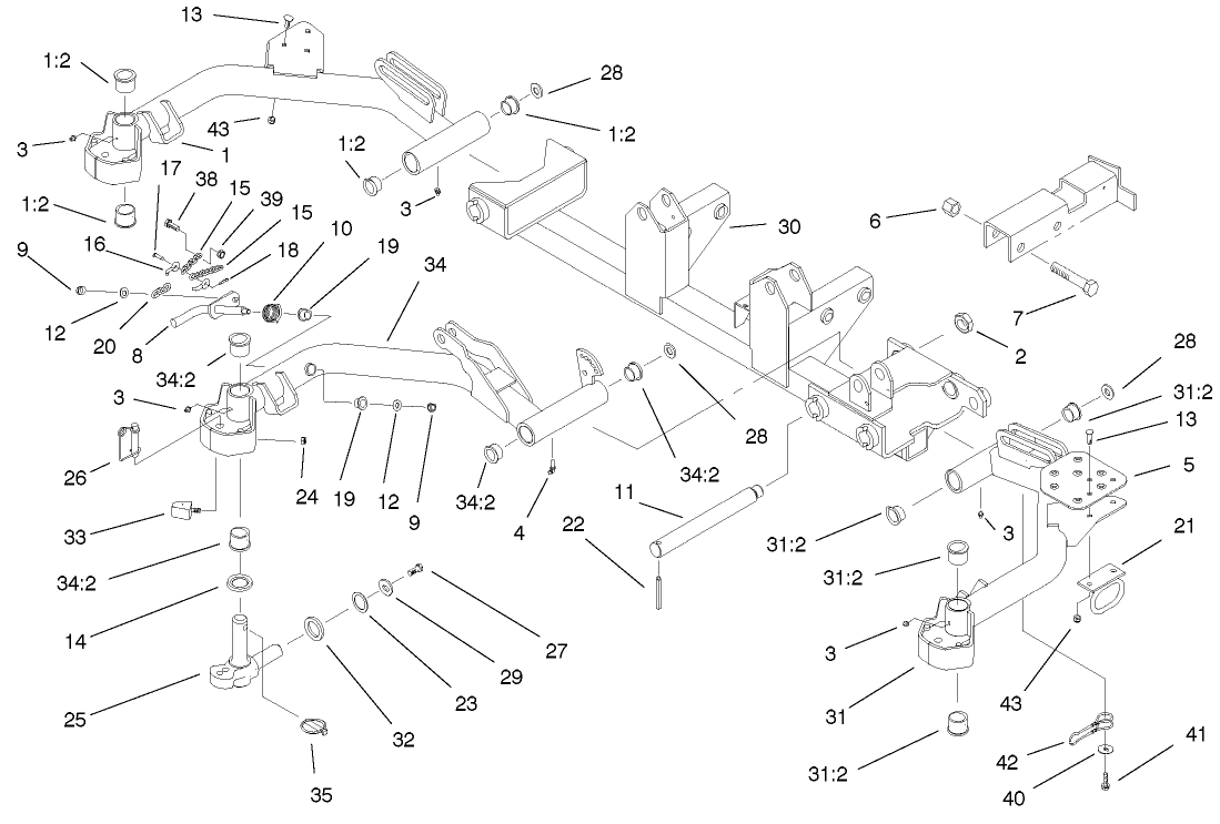 Front Lift Arm Assembly