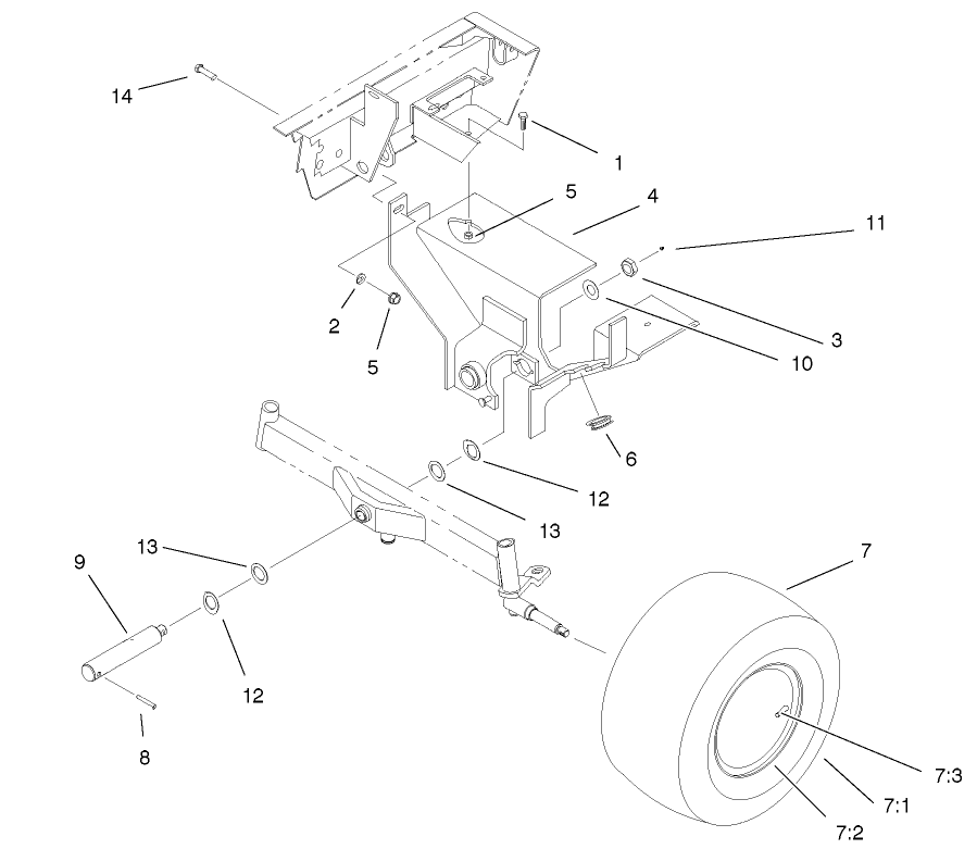 Rear Axle Support