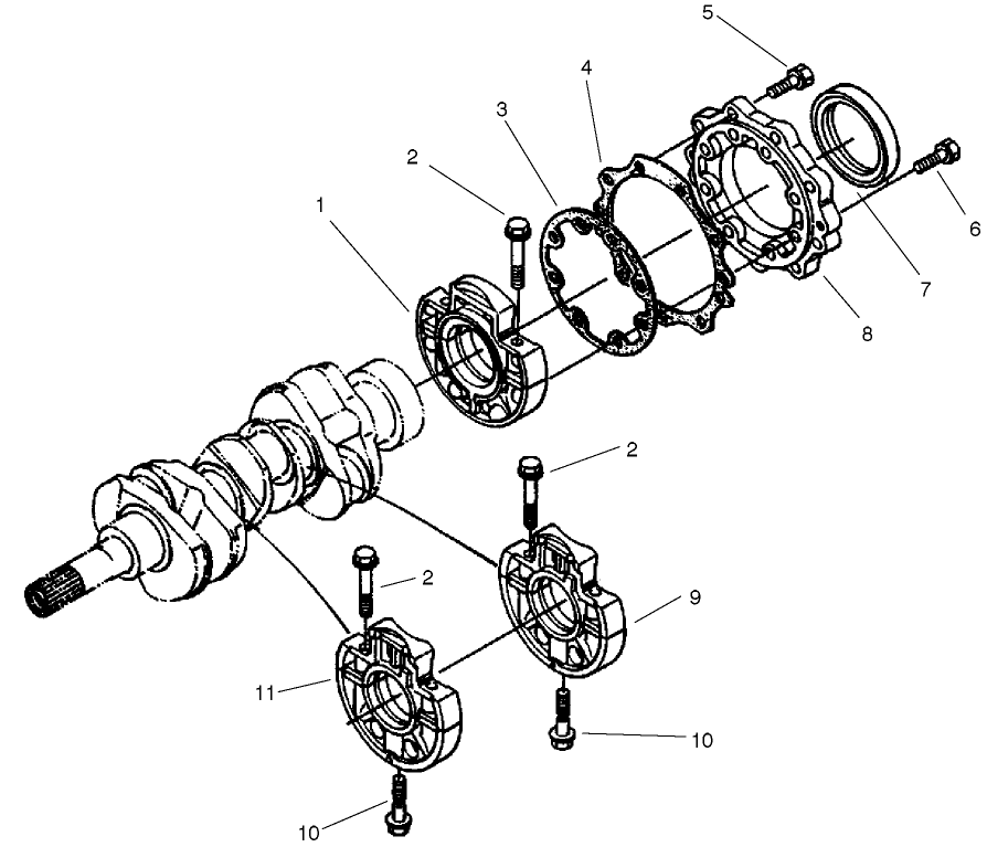 Main Bearing Case Assembly