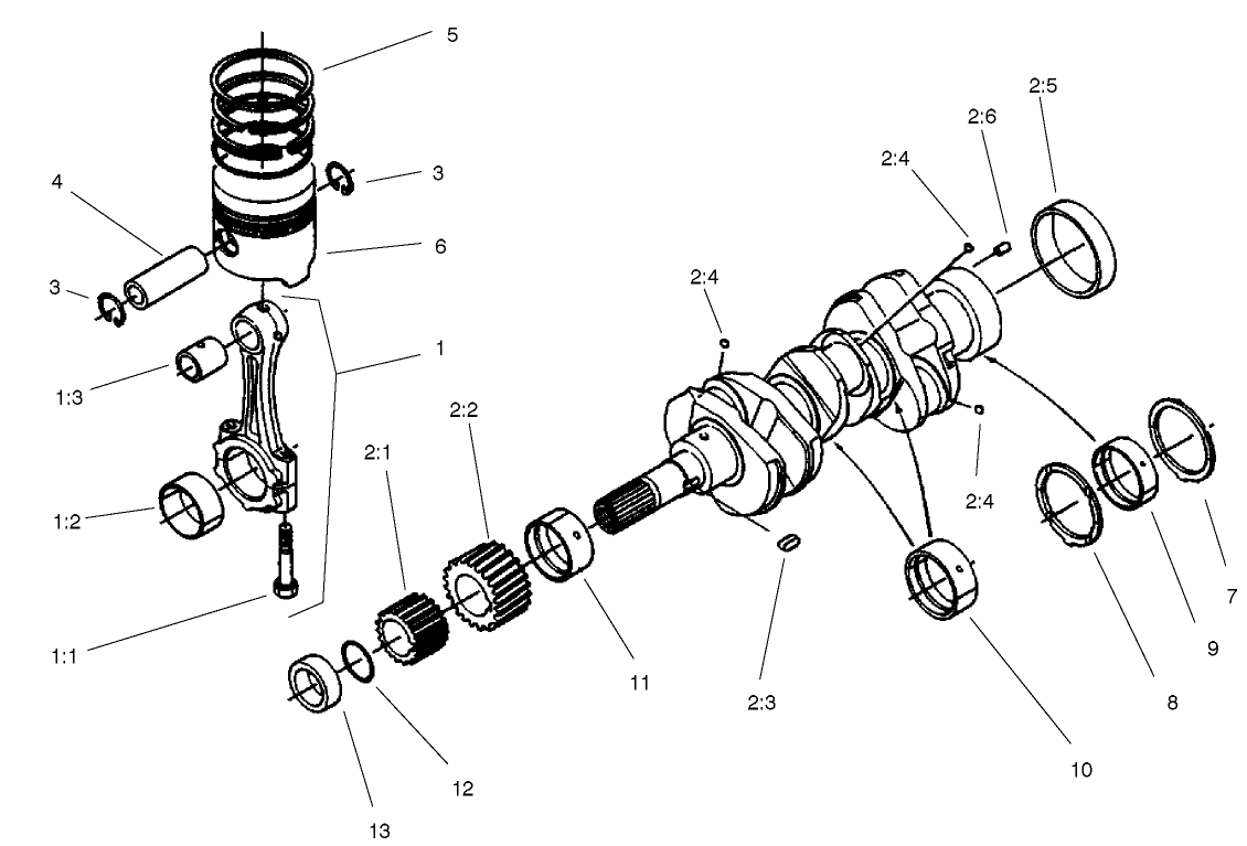 Piston & Crankshaft Assembly