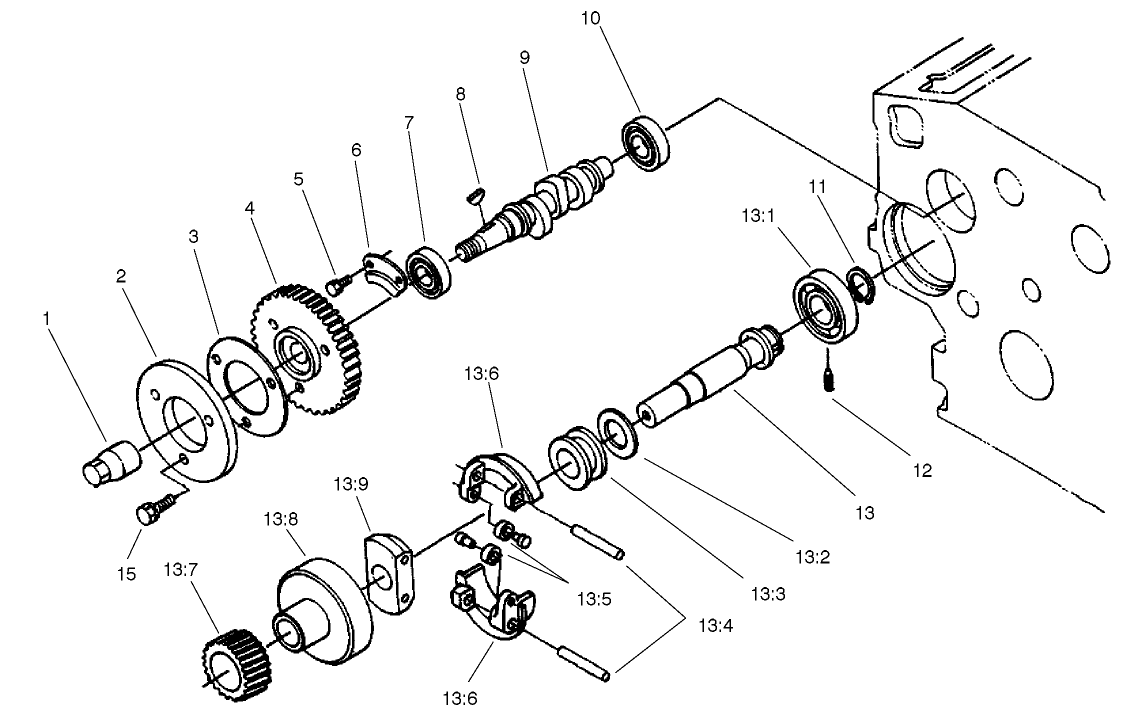 Fuel Camshaft Assembly