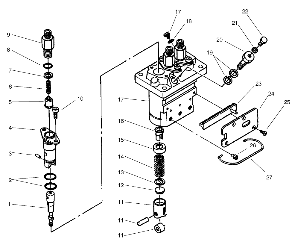 Injection Pump Assembly No. 98-9643