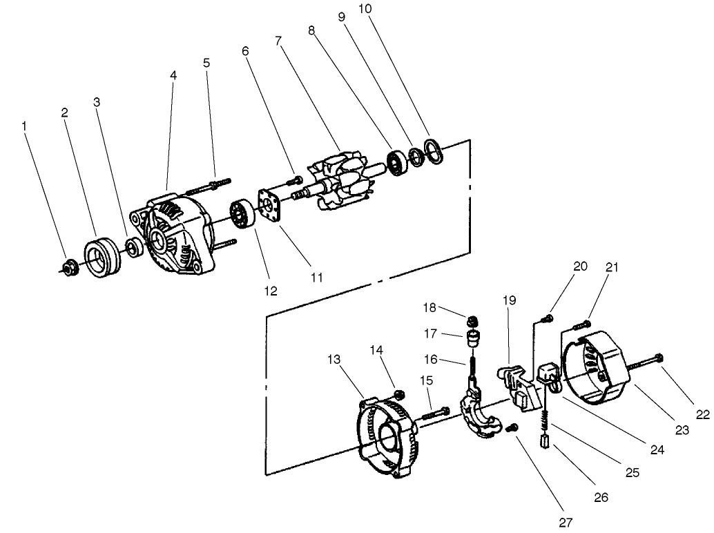 Alternator Assembly No. 98-9474