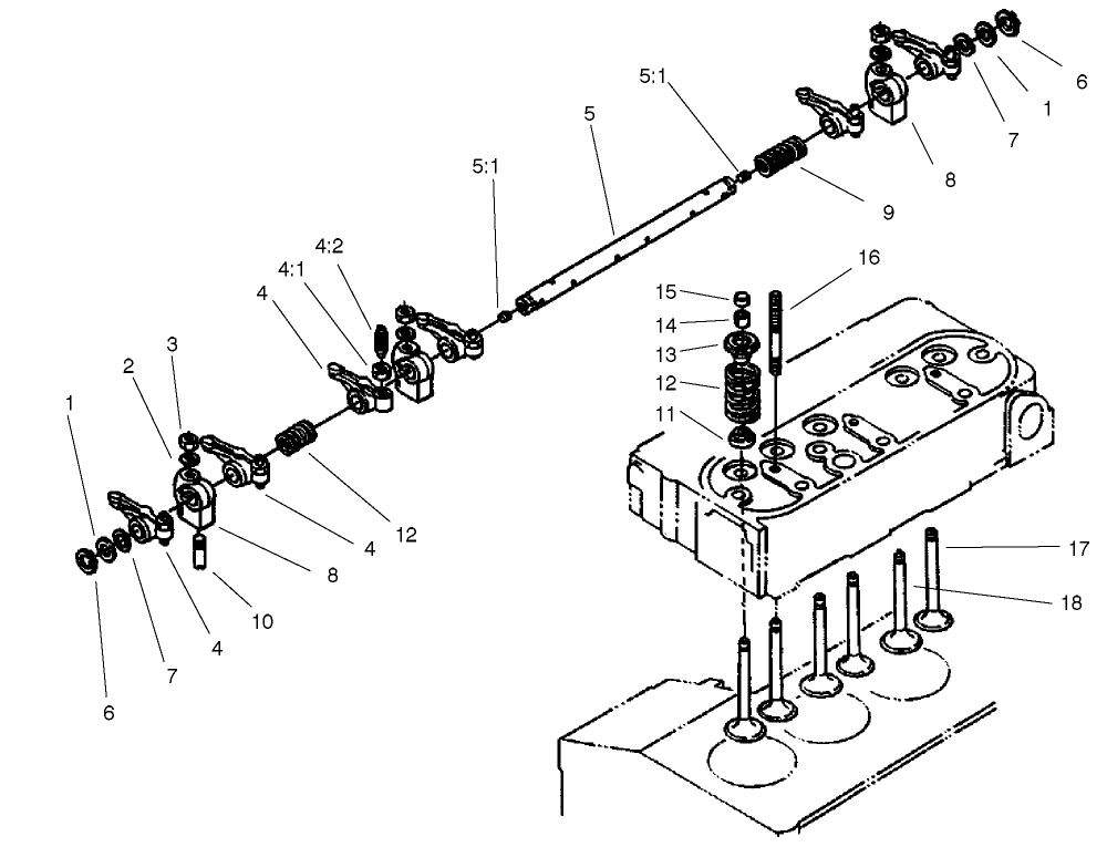 Valve And Rocker Arm Assembly