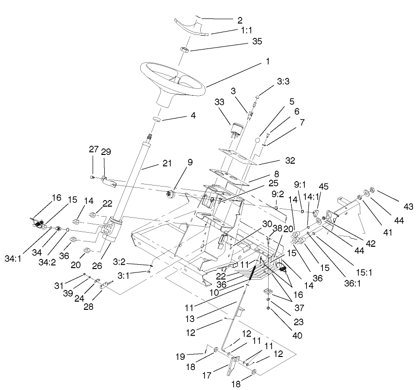 Steering Tower Assembly
