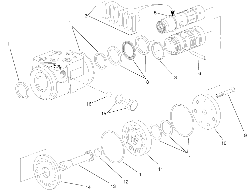 Steering Valve Assembly No. 99-8959