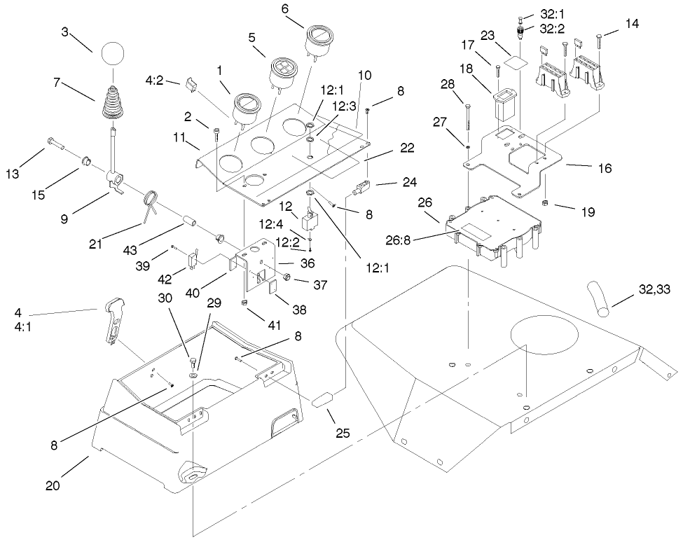 Control Console Assembly