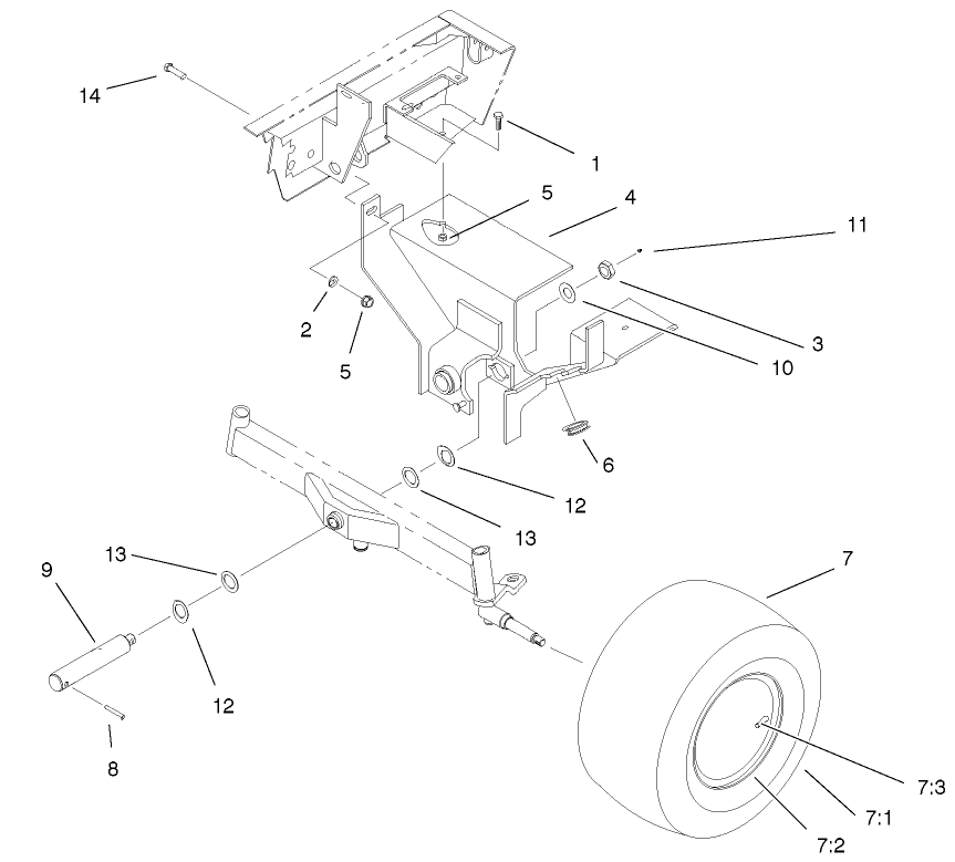 Rear Axle Support