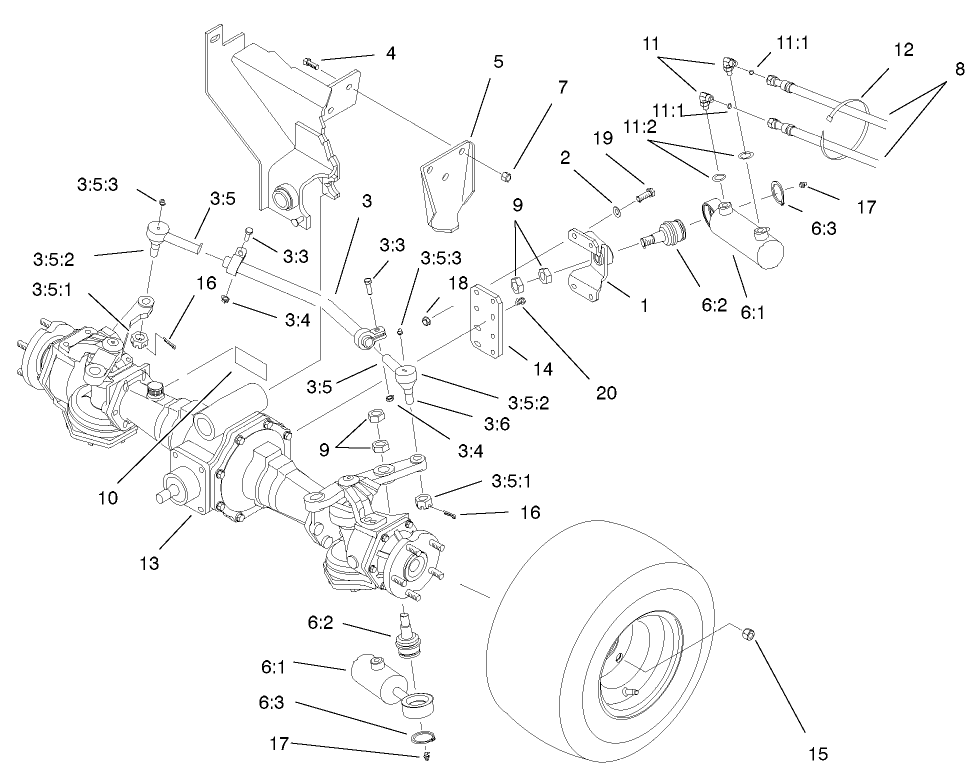 4wd Rear Axle Assembly
