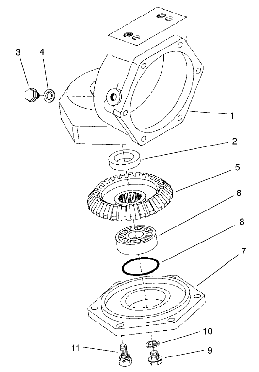 Rear Axle Assembly No. 98-3925 (continued) Axle Case Assembly