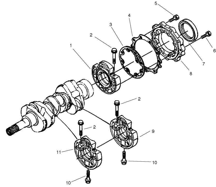 Main Bearing Case Assembly