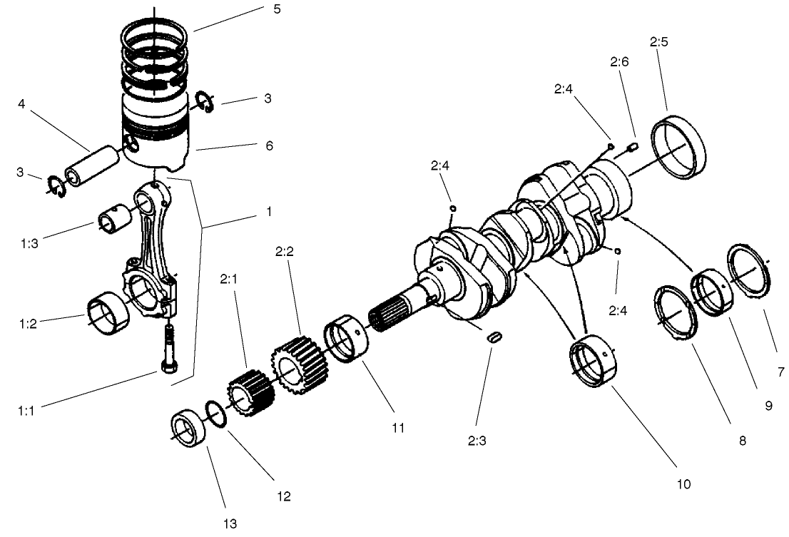 Piston & Crankshaft Assembly