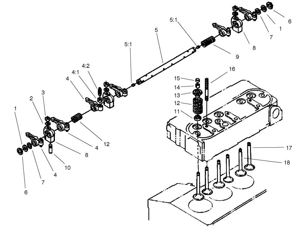 Valve And Rocker Arm Assembly