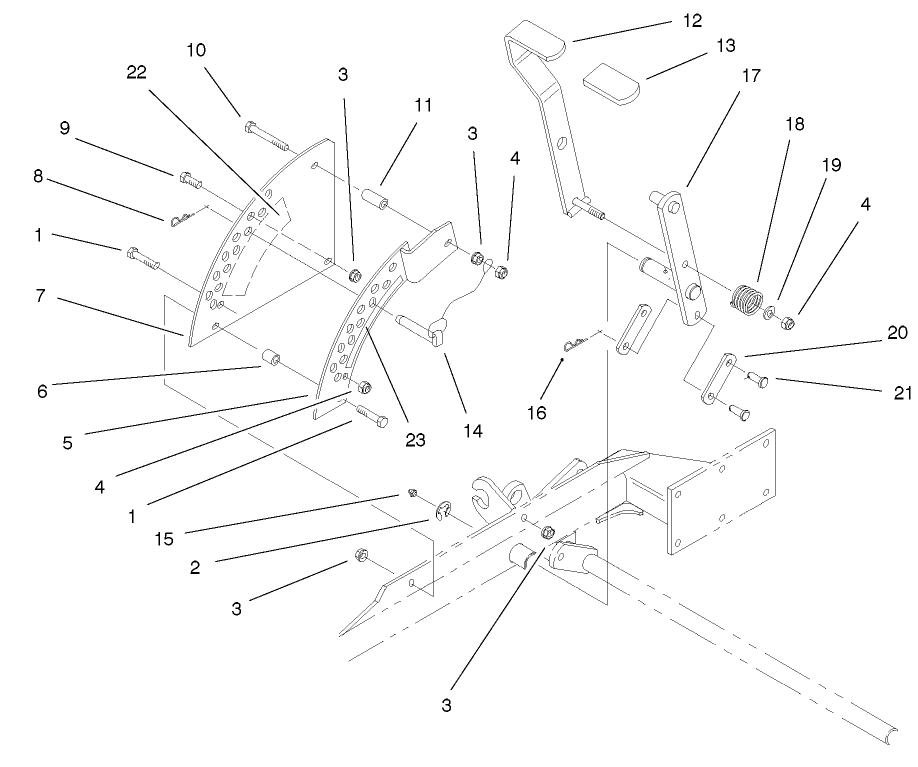 Parts – Z147 Z Master, With 112cm SFS Side Discharge Mower | Toro