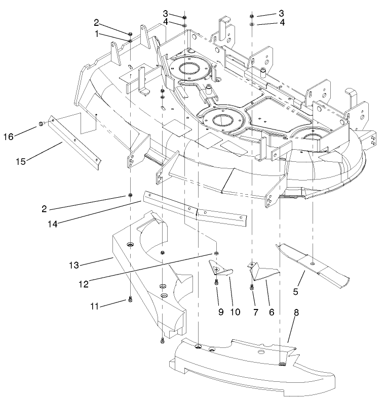 Parts – Z147 Z Master, With 112cm SFS Side Discharge Mower | Toro