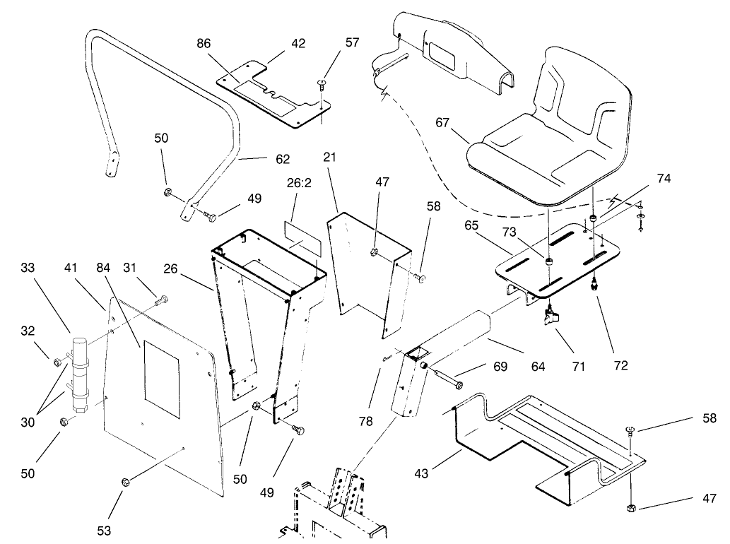 Seat And Mounting Assembly