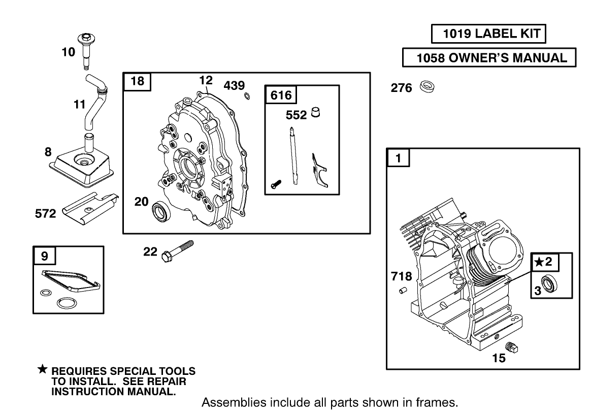 Engine: Briggs & Stratton Model 350447-1259-E1