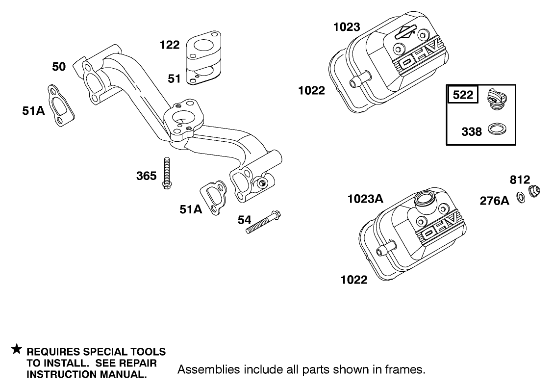 Engine: Briggs & Stratton Model 350447-1259-E1