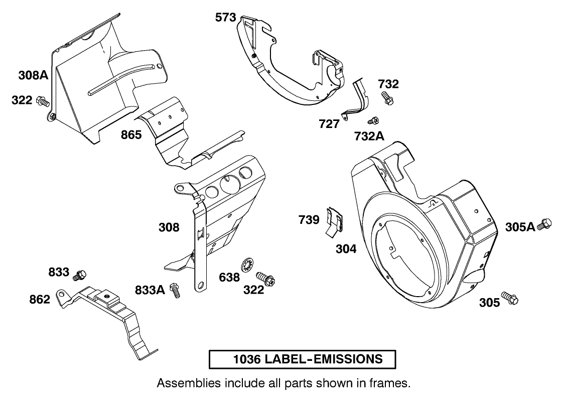 Engine: Briggs & Stratton Model 350447-1259-E1