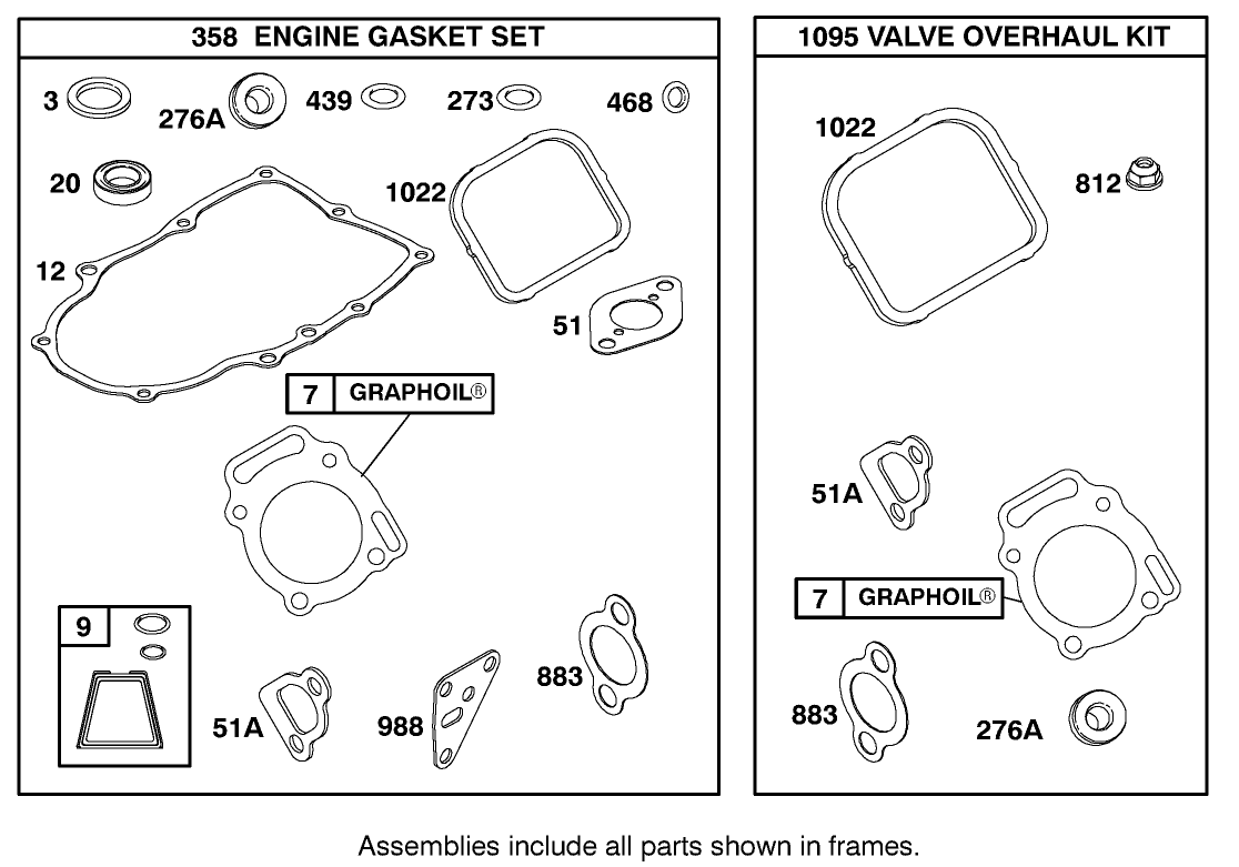 Engine: Briggs & Stratton Model 350447-1259-E1