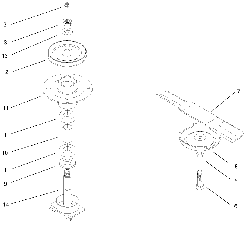Spindle Assembly No. 67-7660