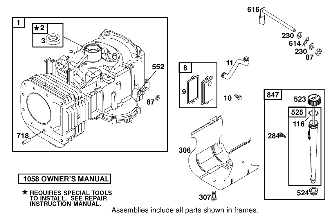 Engine Briggs & Stratton Model 28q777-0690-E1