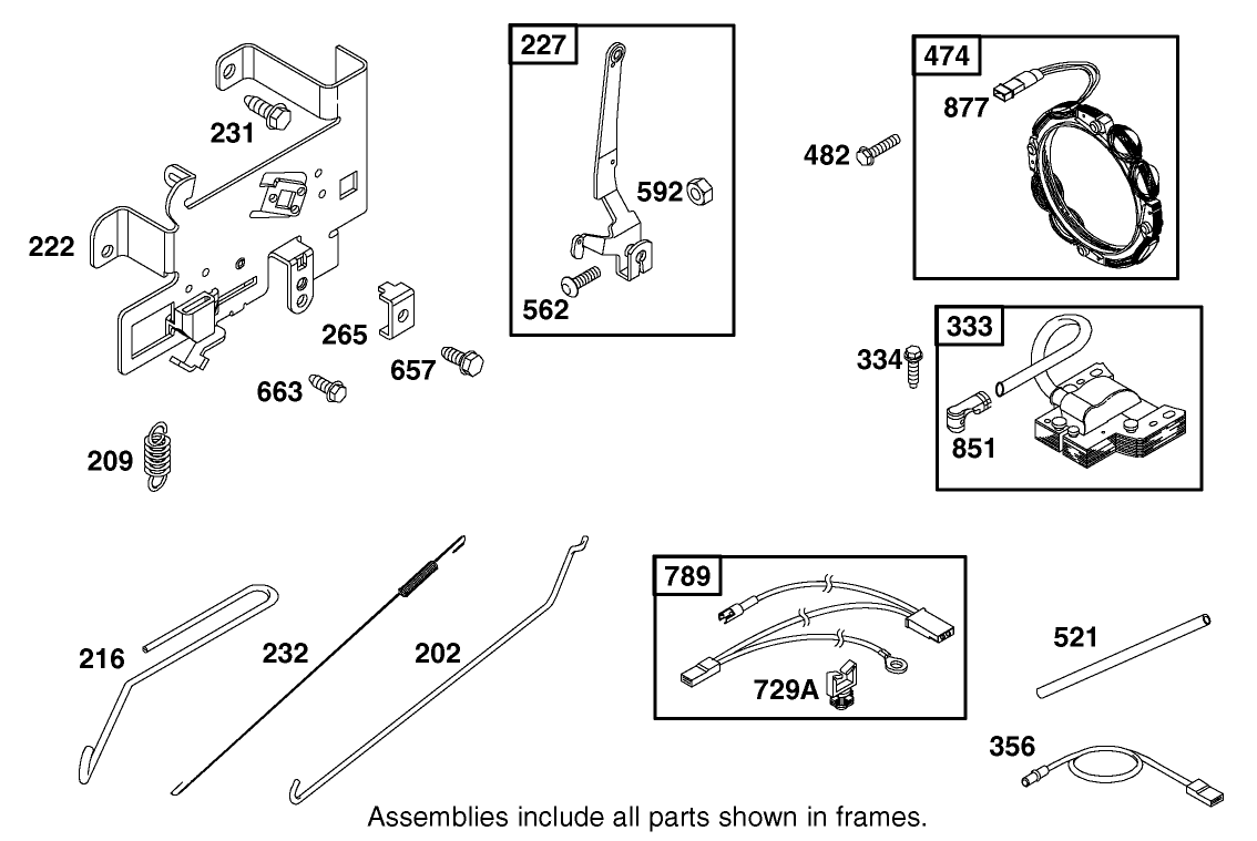 Engine Briggs & Stratton Model 28q777-0690-E1