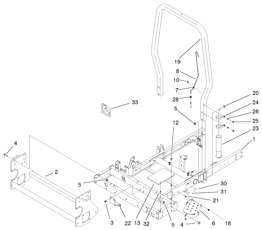 Frame And Platform Assembly