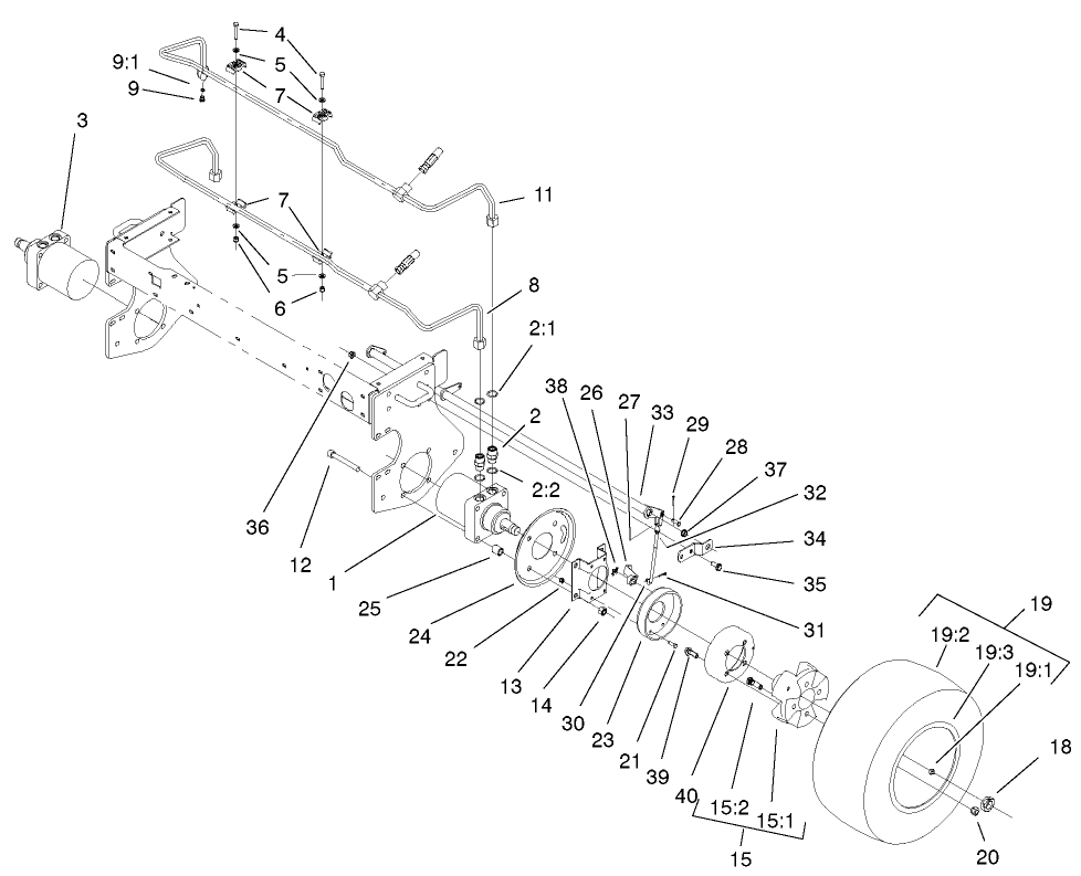 Front Wheel And Brake Assembly