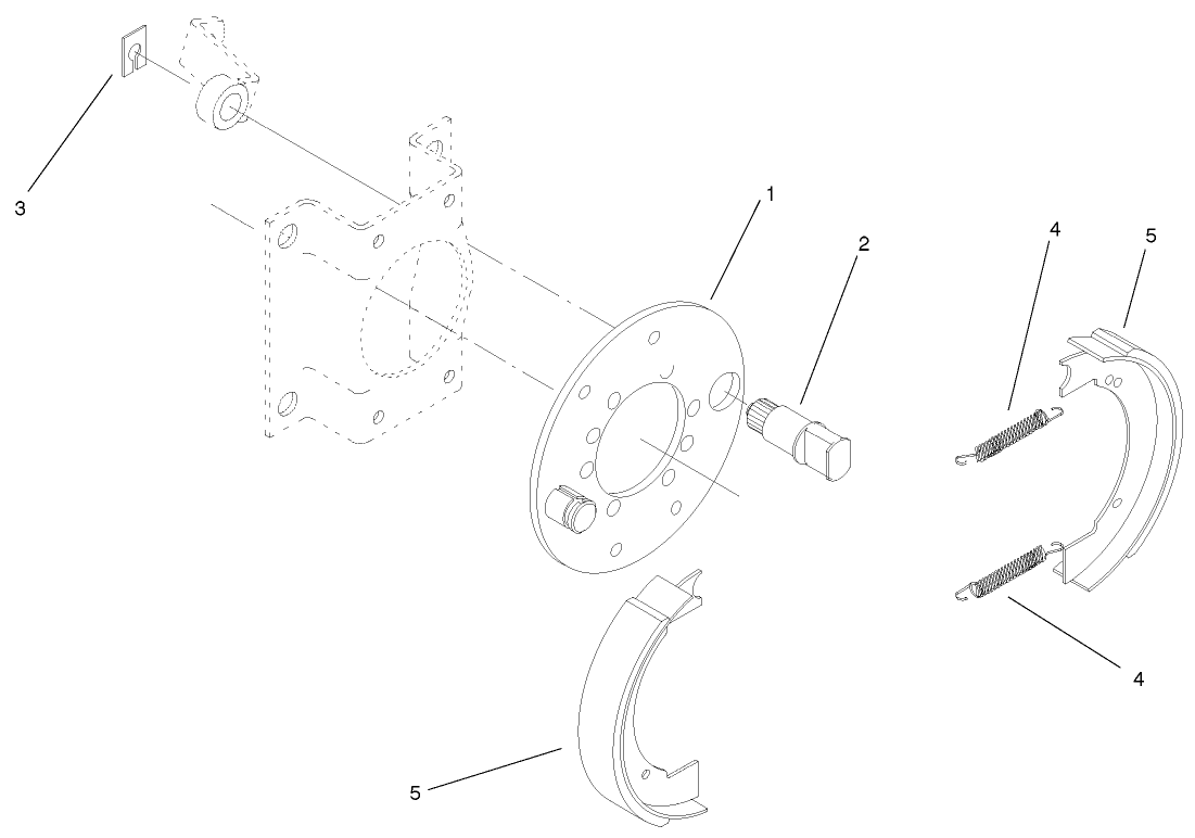 Brake Assembly No. 71-1500