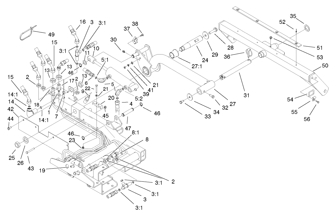 Rear Liftarm Assembly