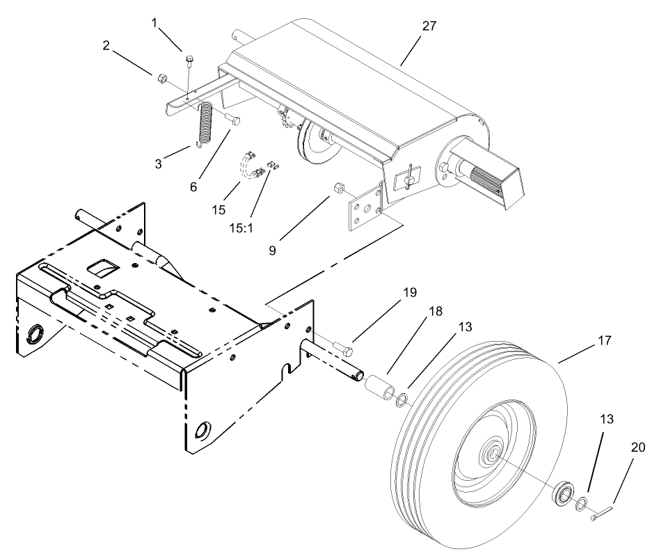 Wheel And Traction Assembly
