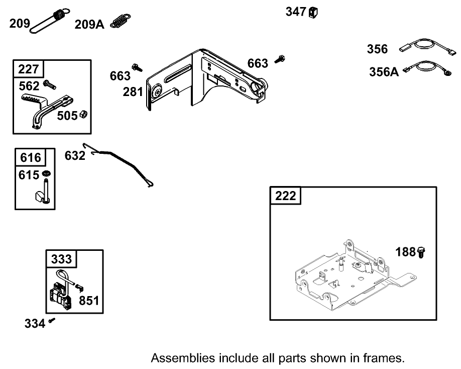 Governor Assembly Briggs And Stratton Model 110402-0218-E1