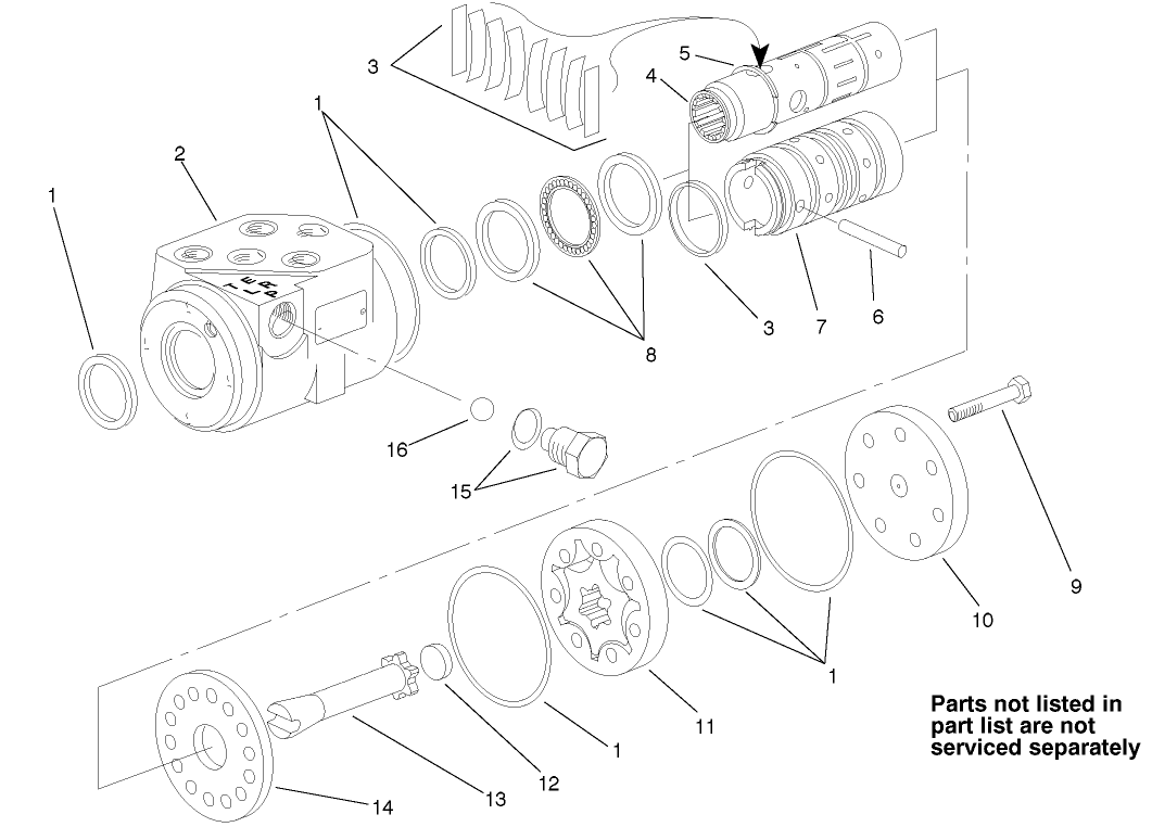 Steering Control Valve Assembly No. 93-5165