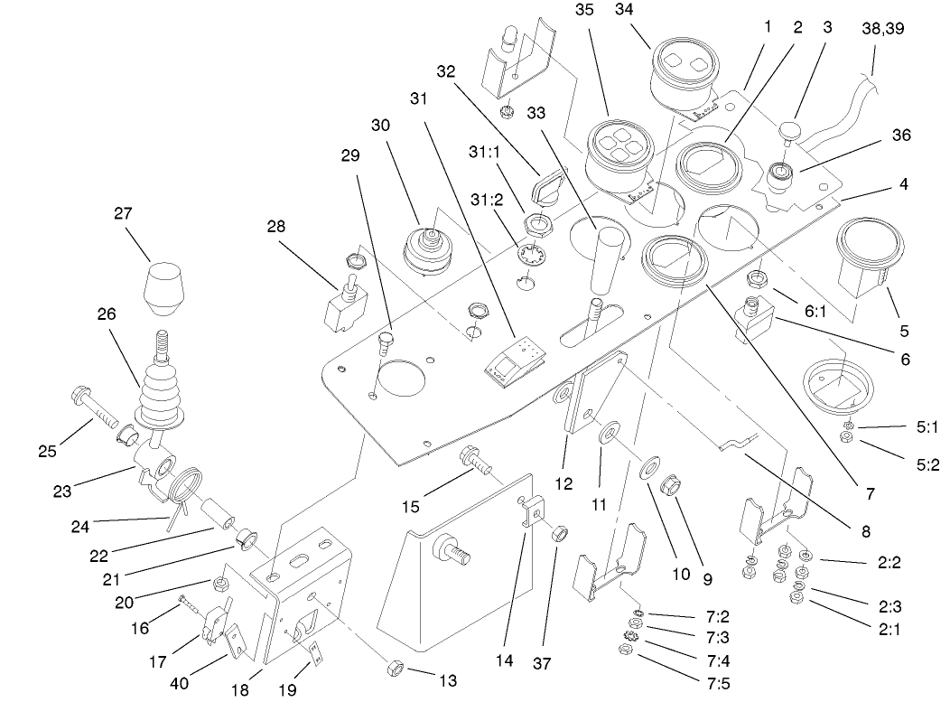 Control Console Assembly