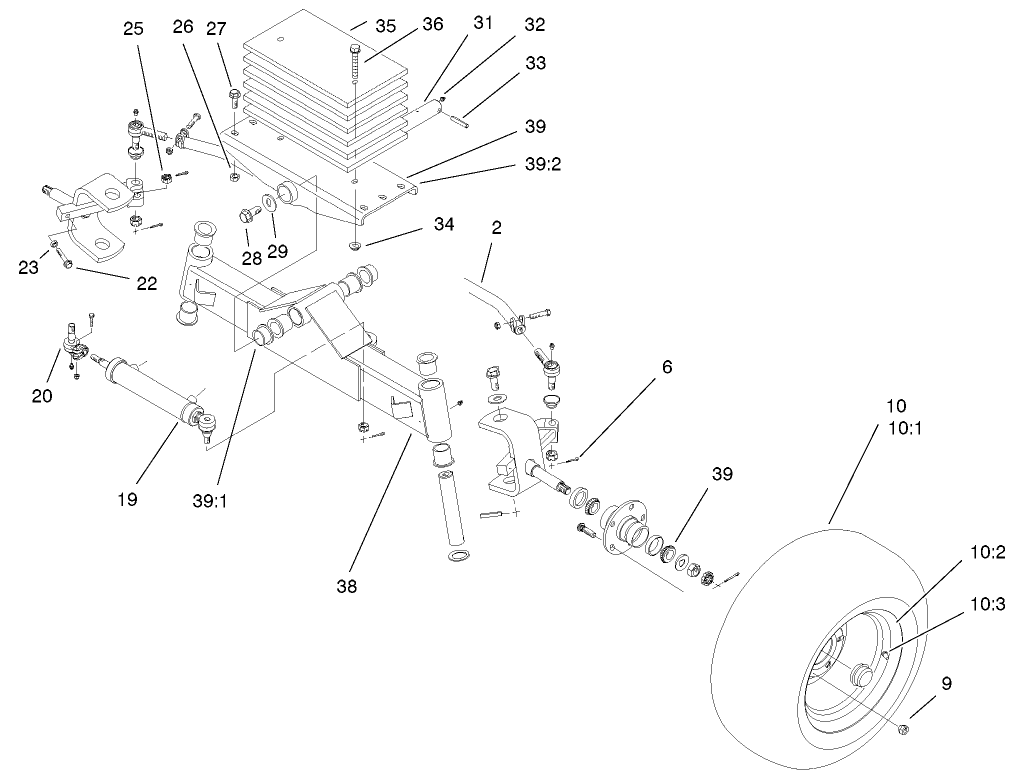 2wd Rear Axle