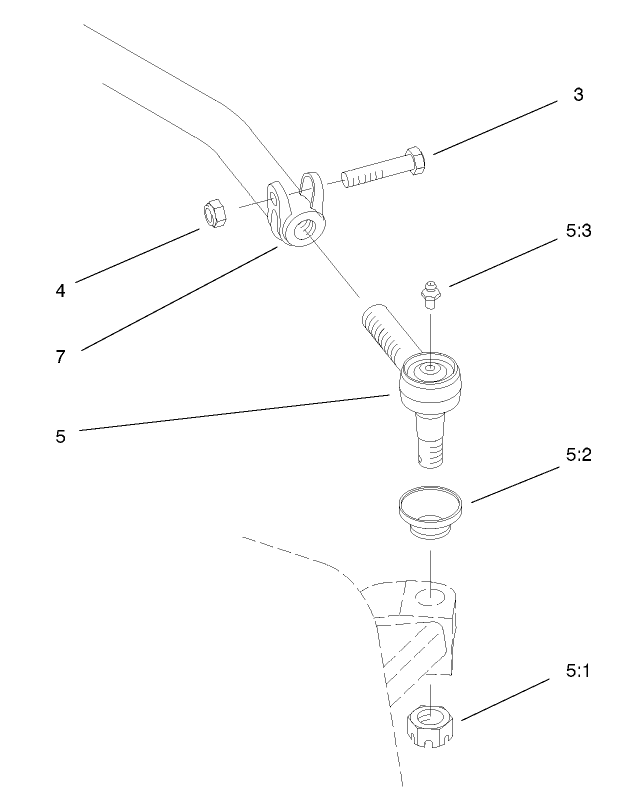 Tie Rod Assembly No. 104-0100-03