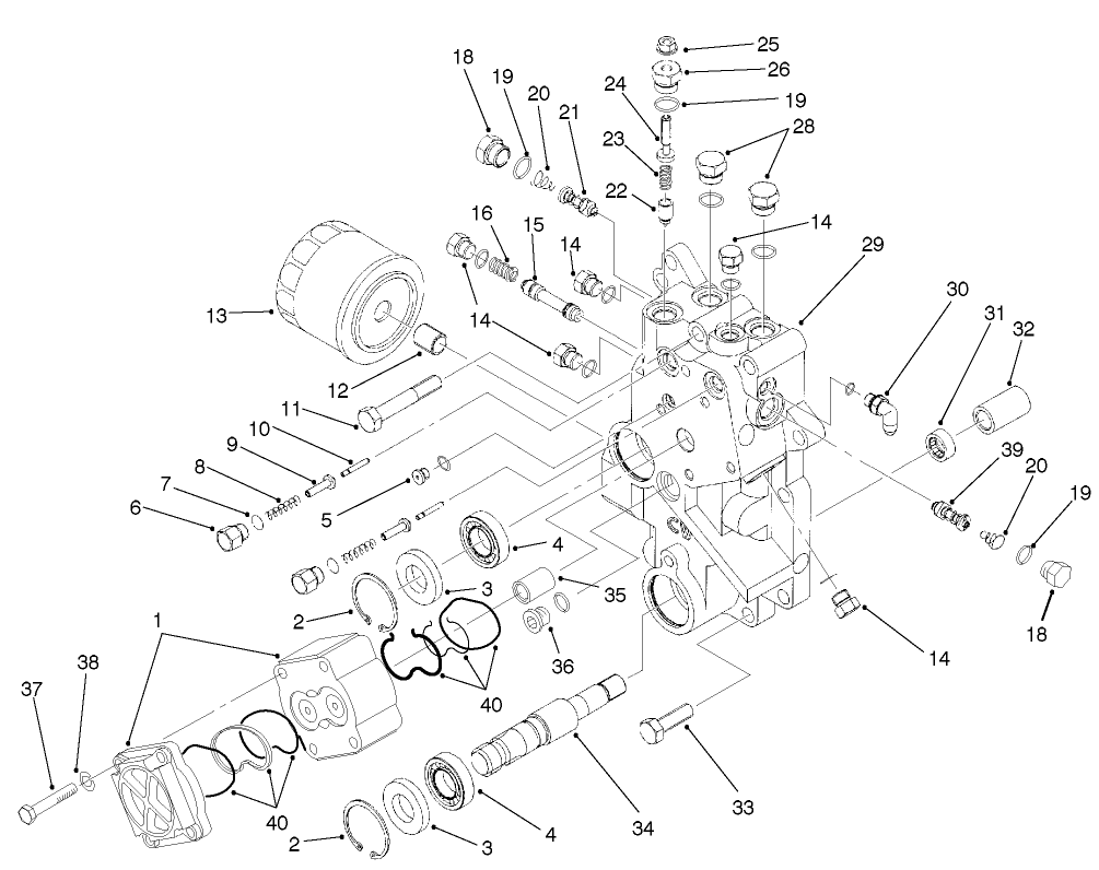 Front Axle Center Section Assembly