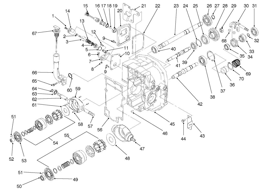 Hydraulic Housing Assembly